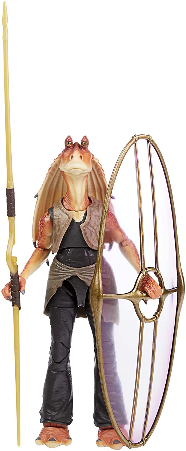 Star Wars The Black Series Jar Jar Binks 6-Inch-Scale Star Wars: The Phantom Menace Collectible Deluxe Action Figure, Kids Ages 4 and Up