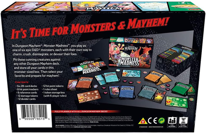 Dungeons & Dragons Dungeon Mayhem Card Game: Monster Madness