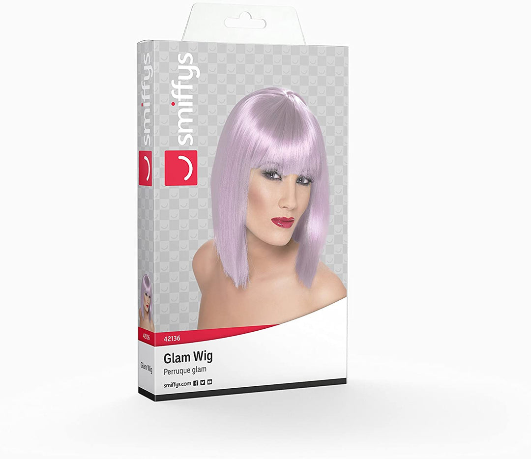 Smiffys Glam Wig - Lilac
