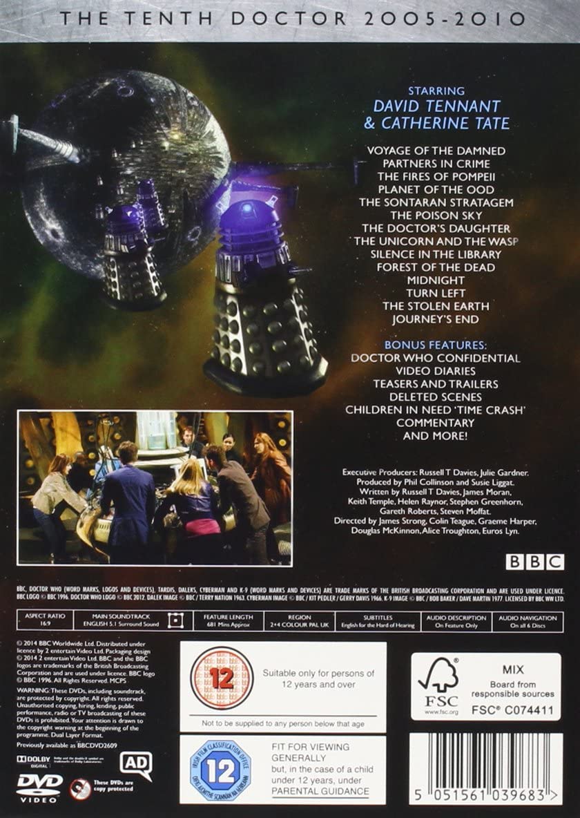 Doctor Who - Series 4 - Sci-fi [DVD]