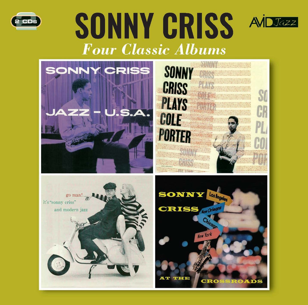 Sonny Criss - Four Classic Albums (Jazz USA / Plays Cole Porter / Go Man! / At The Crossroads) [Audio CD]