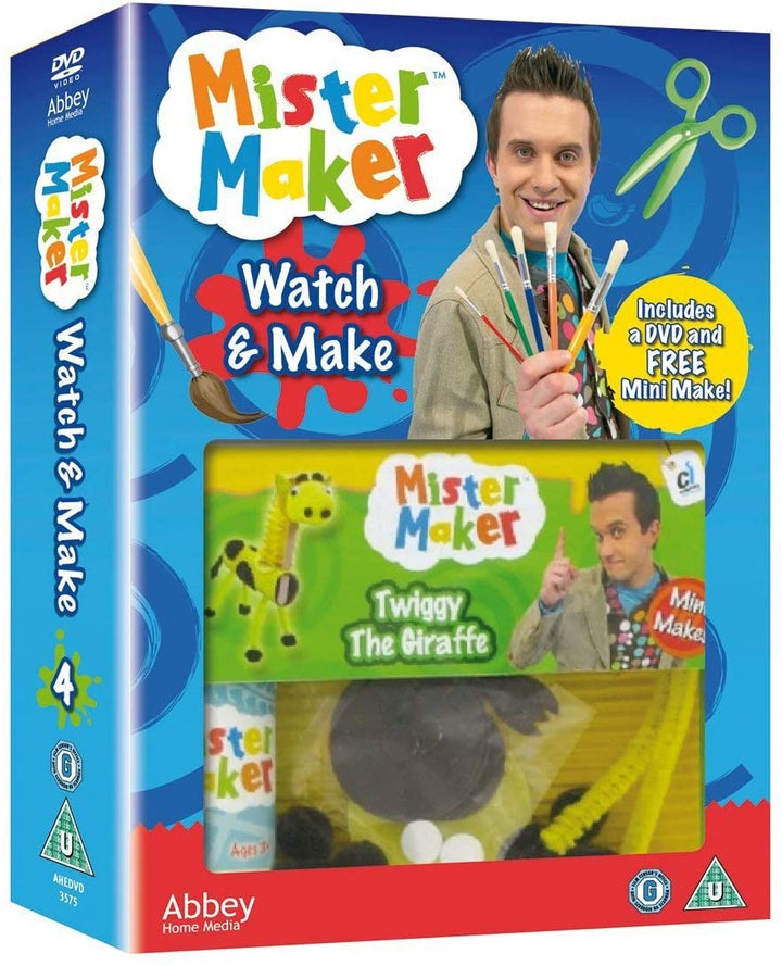 Mister Maker - Watch & Make 4 with FREE Mini Make Gift - Children's television series [DVD]