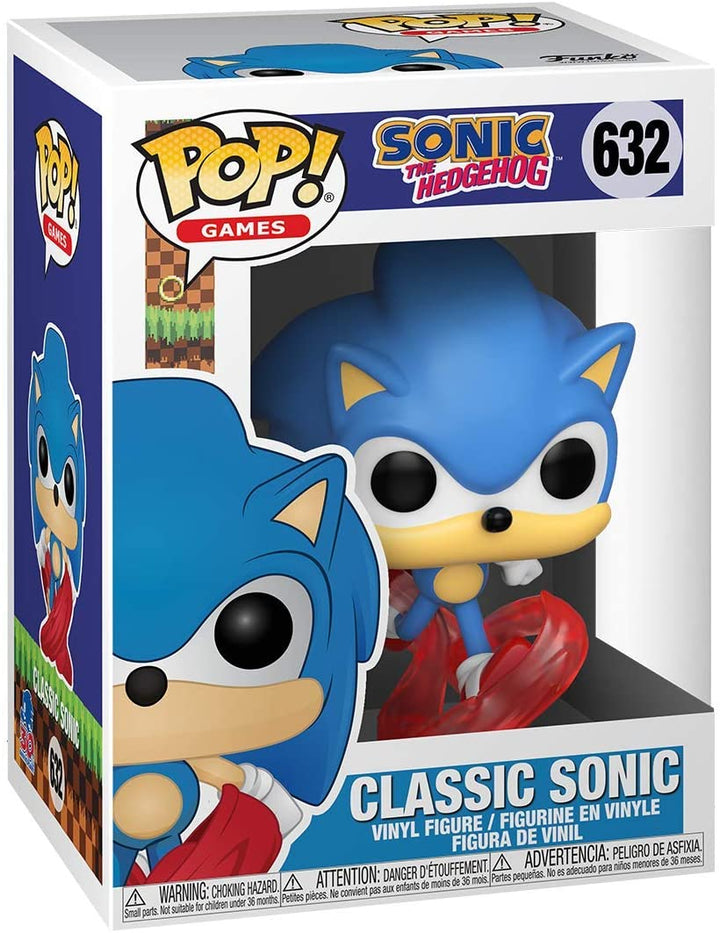 Sonic The Hedgehog Classic Sonic Funko 51964 Pop! Vinyl #632