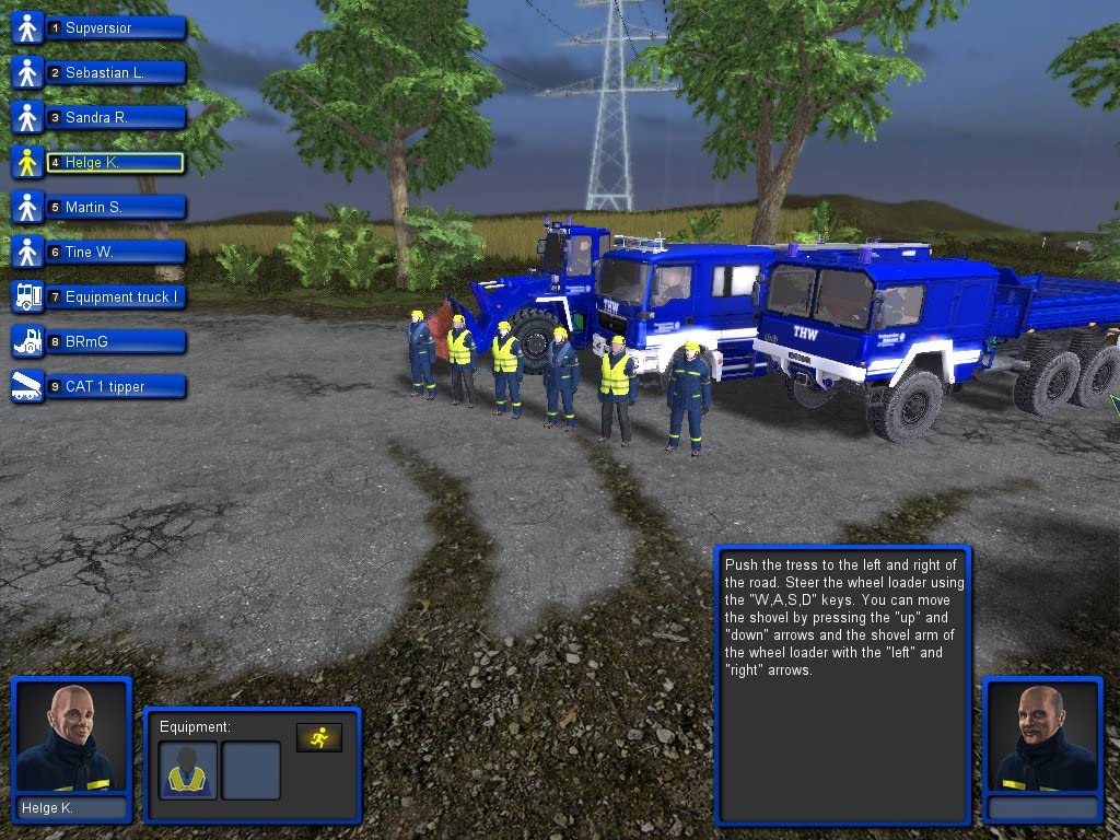 Disaster Response Unit: THW Simulator (PC DVD)