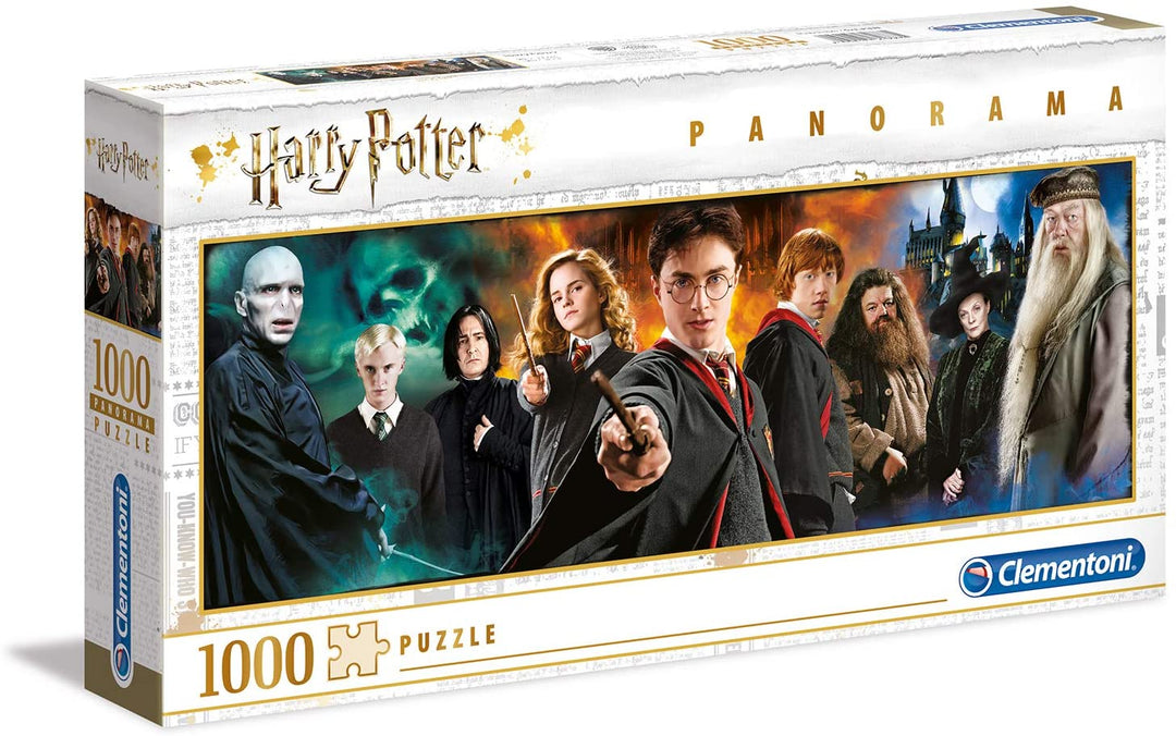 Clementoni 61883 - Puzzle Panorama - Harry Potter - 1000 Pièces,