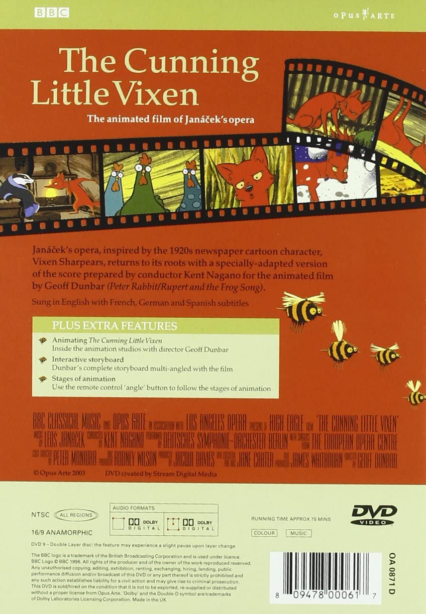 Cunning Little Vixen [2010] [DVD]
