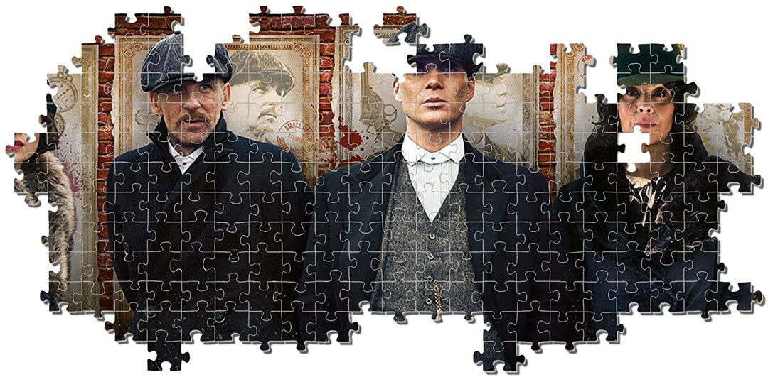Clementoni - 39567 - Collection Puzzle Panorama - Peaky Blinders - 1000 pieces - Made in Italy