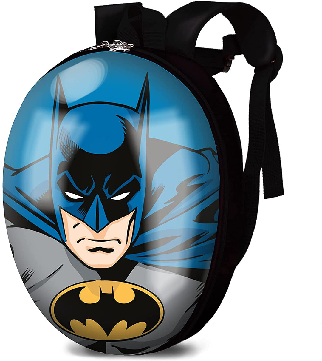 Batman Bat Face-Eggy Backpack, Blue