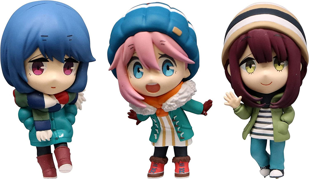 Good Smile Company - Laid-Back Camp Season 2 Chobirume 3Pc PVC Figure Set