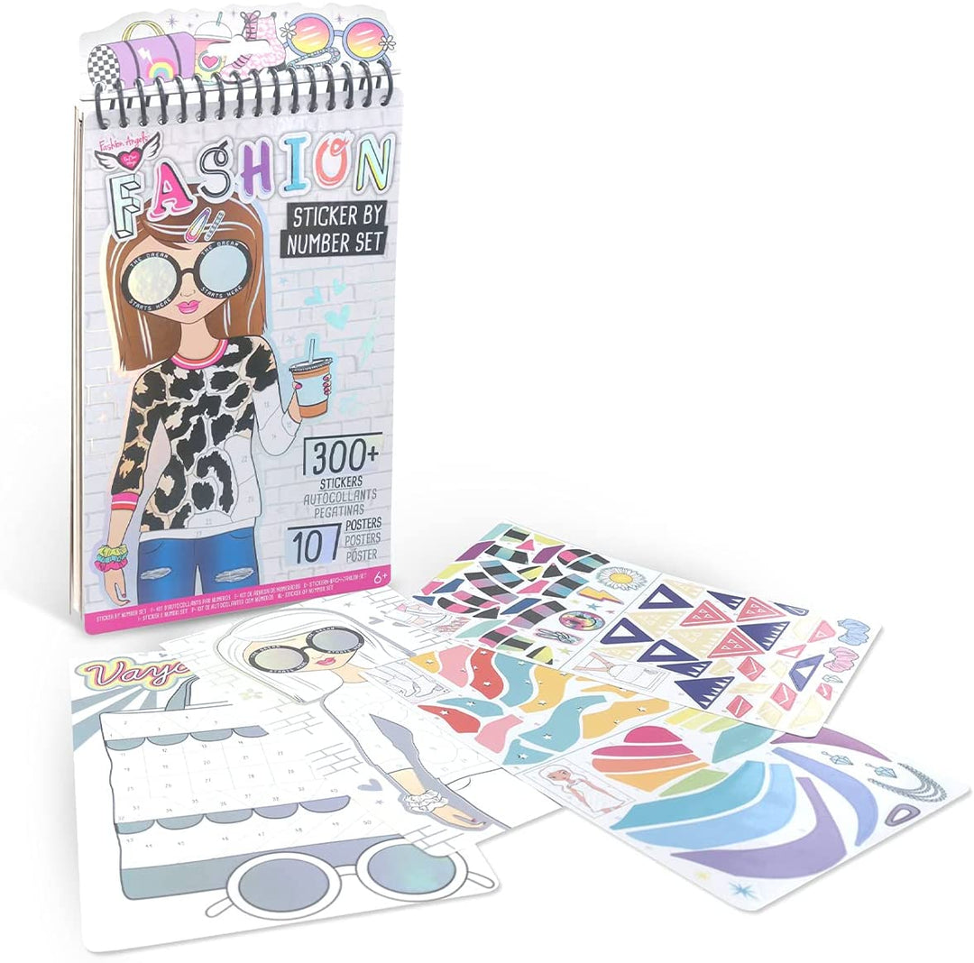 CRAYOLA 26285 Creations Album Create Fashion with Numbers, Creative Activity and