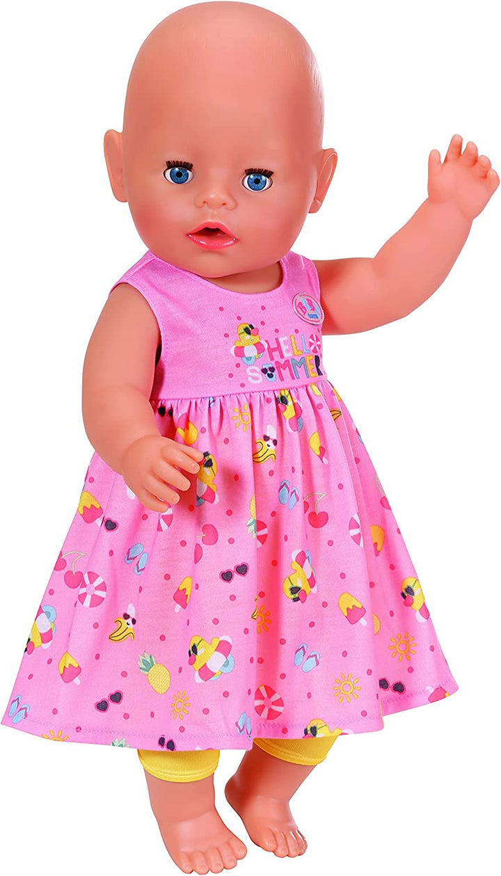 BABY born 4 Seasonal Outfit Toy Set for 43 cm Doll - Easy for Small Hands, Creative Play Promotes Empathy & Social Skills, For Toddlers 3 Years & Up - Includes Dresses, Leggings & Jackets