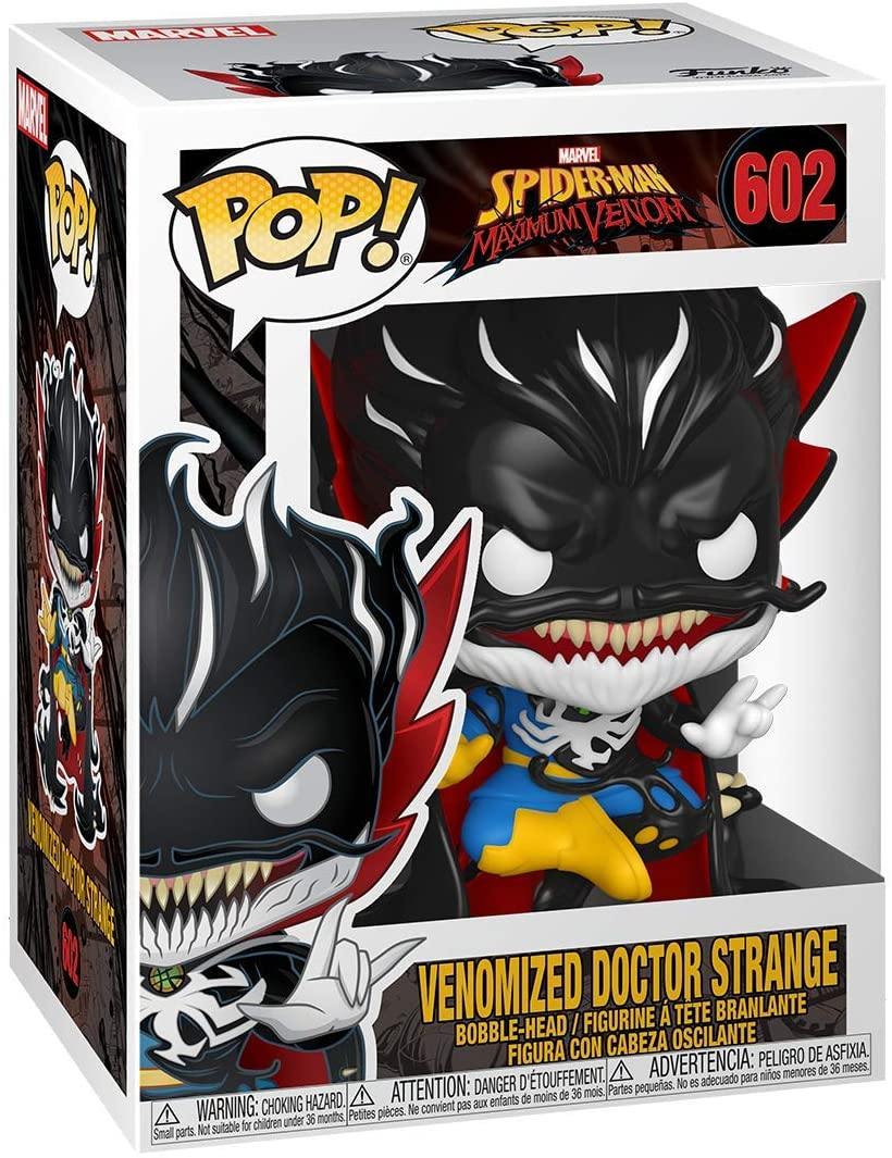 Marvel Spiderman Maximum Venom Venomized Doctor Strange Funko 46458 Pop! Vinyl #602 - Yachew