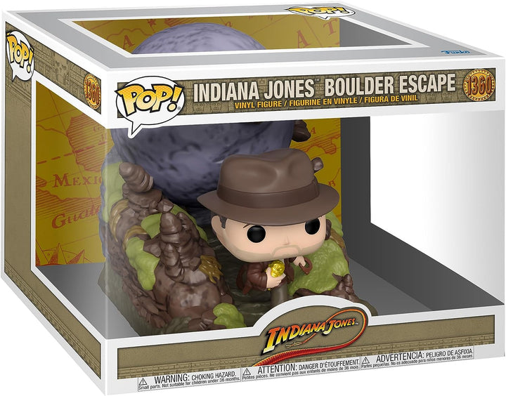 Funko Movie Moment: Indiana Jones - Boulder Scene - Raiders Of the Lost Ark