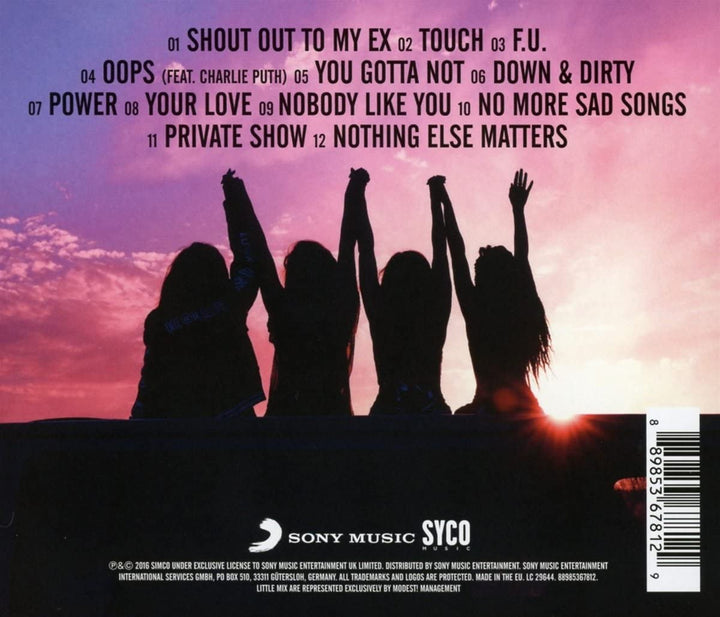 Little Mix - Glory Days [Audio CD]
