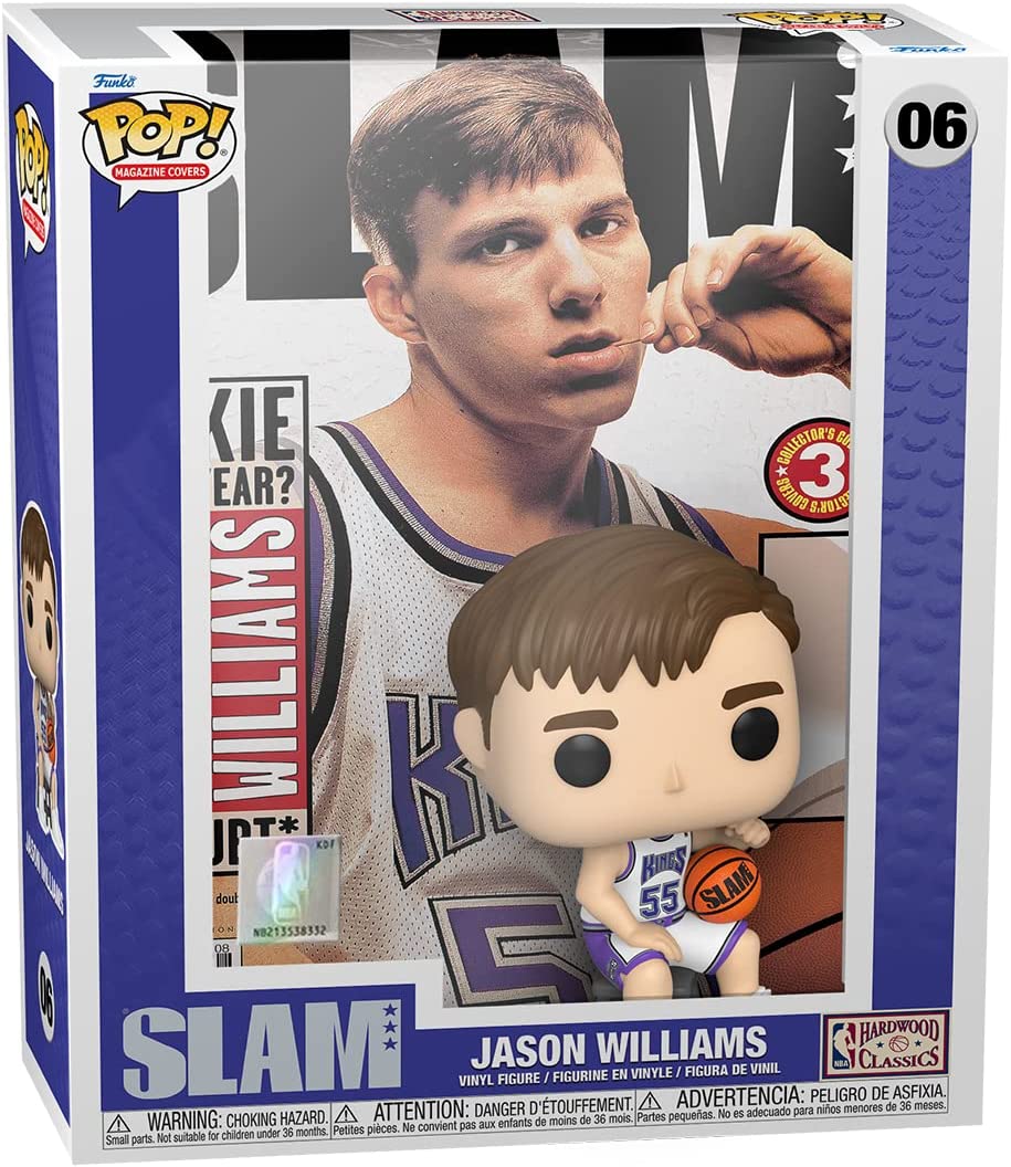 NBA Cover: SLAM - Jason Williams Funko 64002 Pop! Vinyl #06