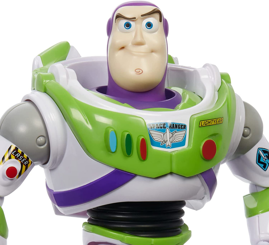 ?Disney Pixar Buzz Lightyear Large Action Figure 12 in Scale Highly Posable Auth