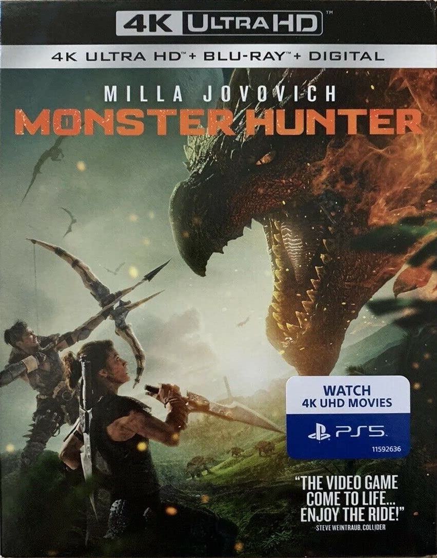 Monster Hunter (2020) (2 Discs - UHD & BD) - Action/Monster [Blu-ray]