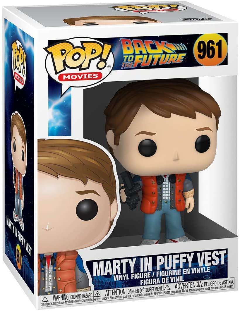 Back To The Future Marty in Puffy Vest Funko 48705 Pop! vinyl #961 - Yachew