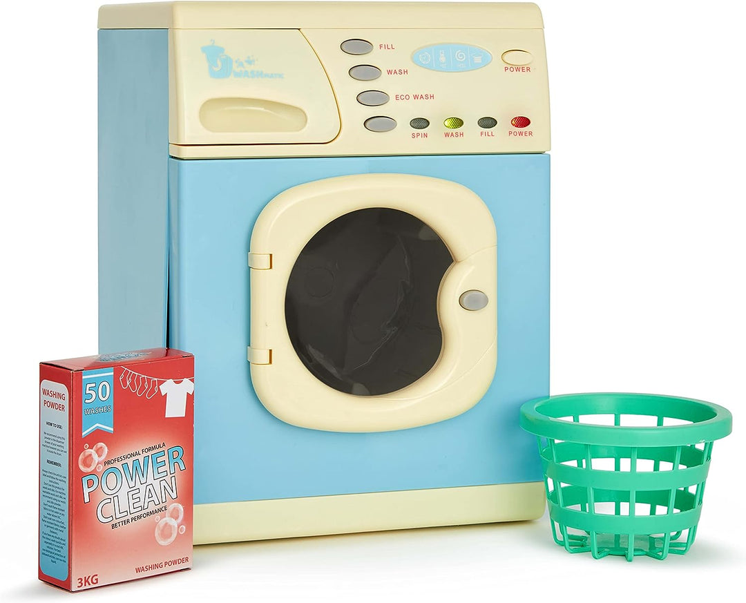 Casdon 47650 Electronic Washer Realistic Toy Washing Machine for Children Aged 3