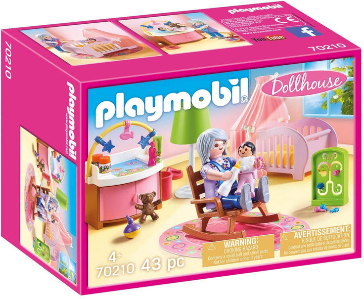 Playmobil 70210 Dollhouse Toy Role Play Multi Coloured