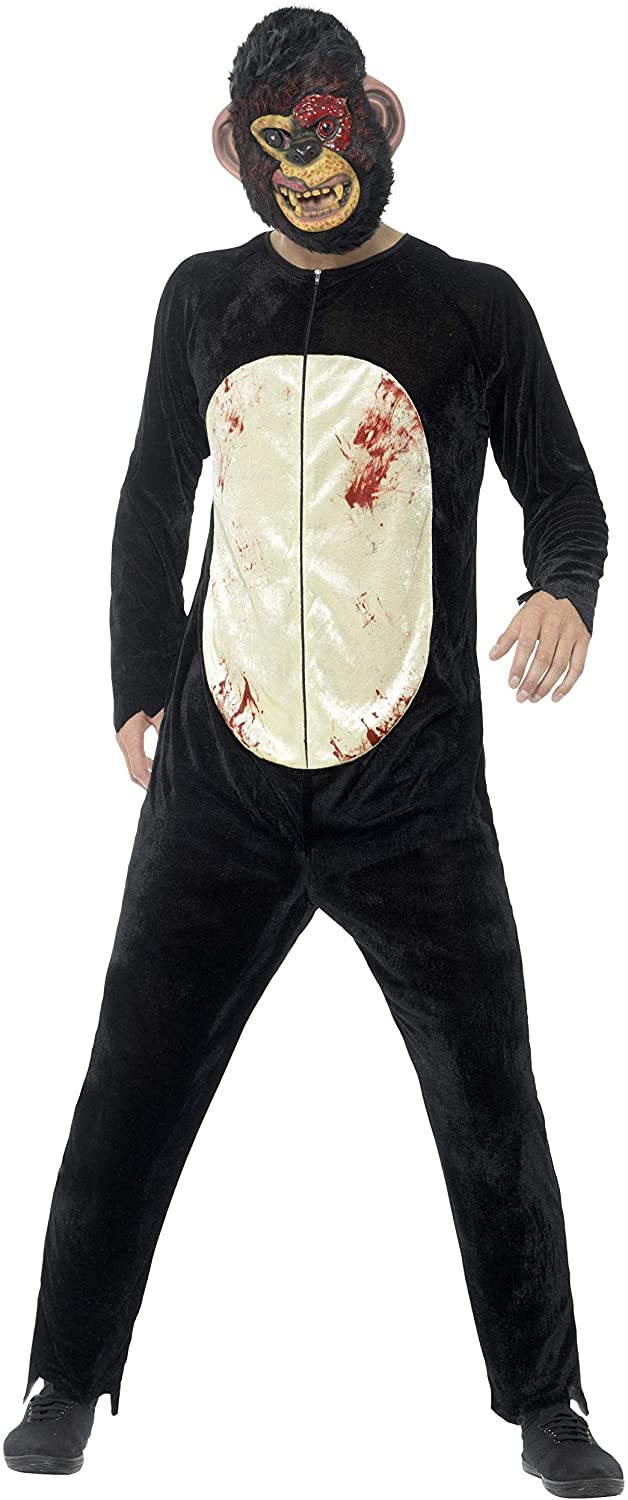 Smiffys 45270L Deluxe Zombie Chimp Costume (Large)