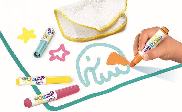 Crayola Mini Kids Colour Pop – 81-2007-E-000 4x Marker Refill – Water Washable Colouring