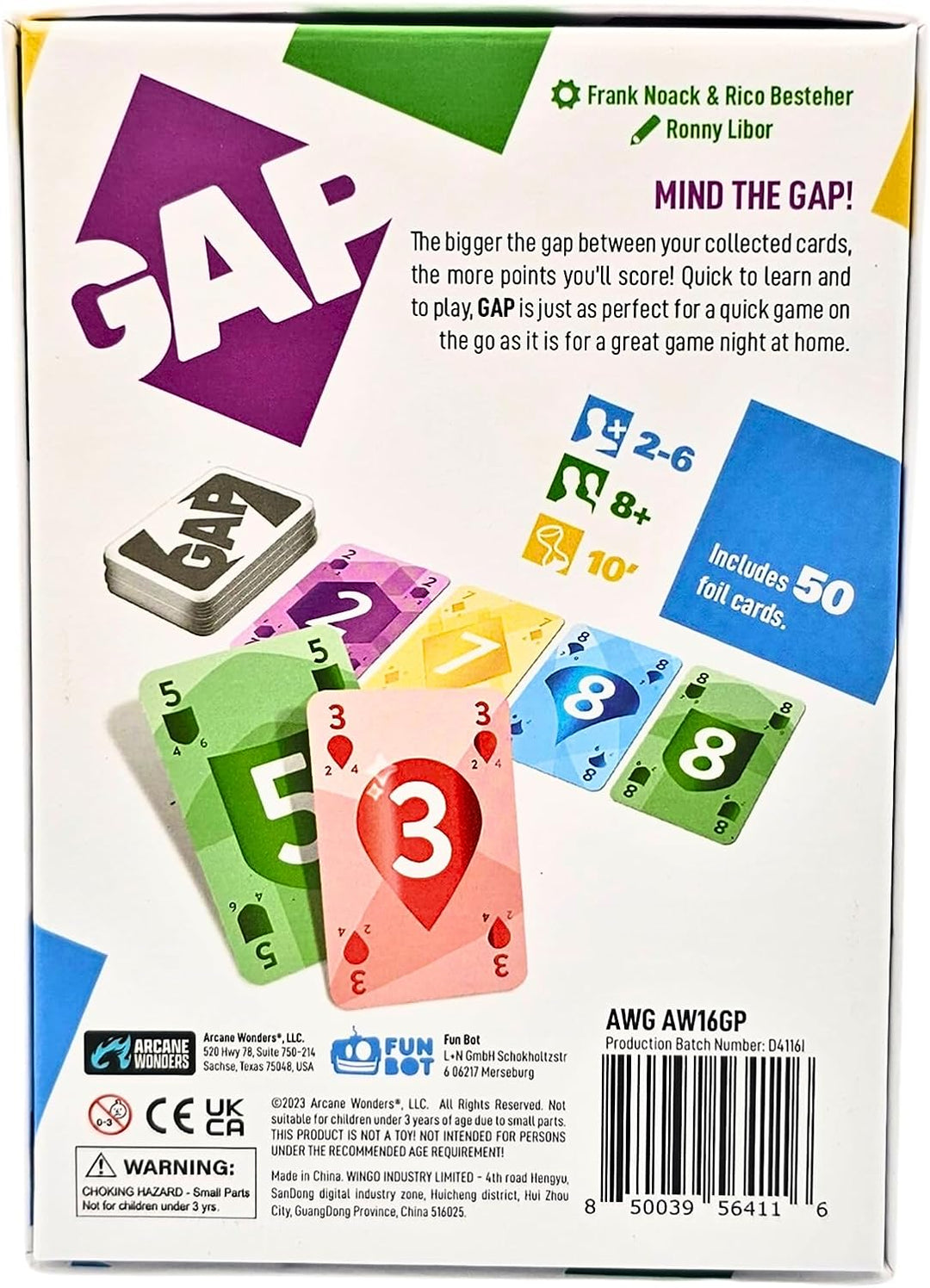 Gap, Family Board Game