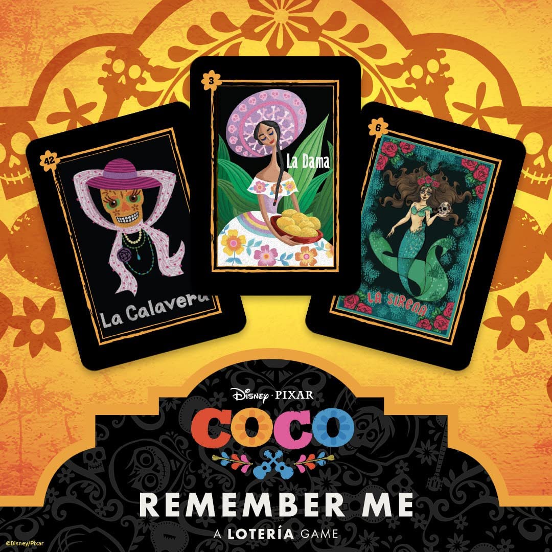 Coco Disney Pixar (Remember Me) Ein LOTERIA-Spiel