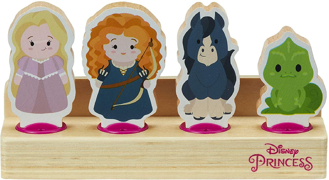 Wooden Princess 4-Figure Set - Styles Vary