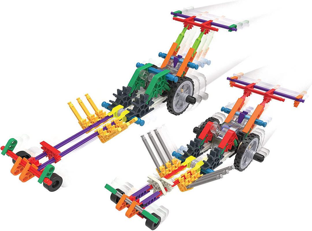 Knex Imagine Power & Go Racers Building Set 166 Pieces Ages 7+