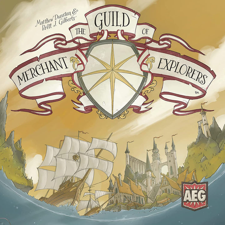 The Guild of Merchant Explorers Board Game, Explore The World, Establish New Set