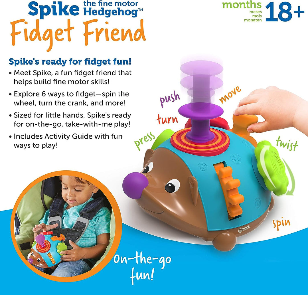 Learning Resources LER9106 Spike The FINE Motor Hedgehog Fidget Friend