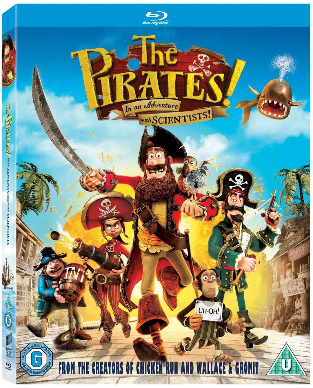 The Pirates! In an Adventure with Scientists [Blu-ray] [Region Free]