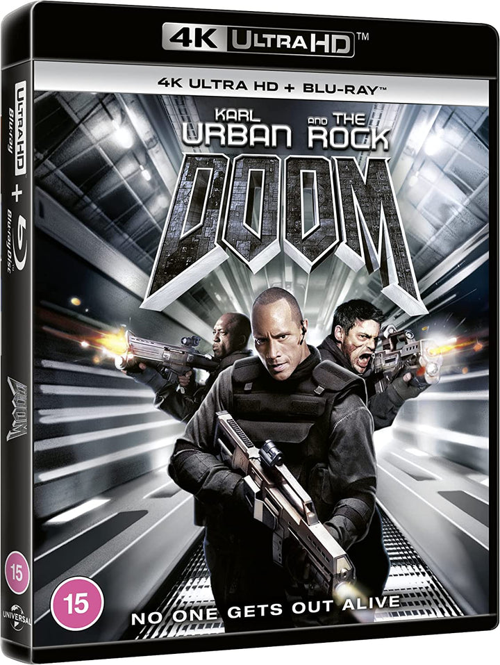 Doom - Action Adventure [4K Ultra HD] [2005] [Blu-ray] [Region Free]