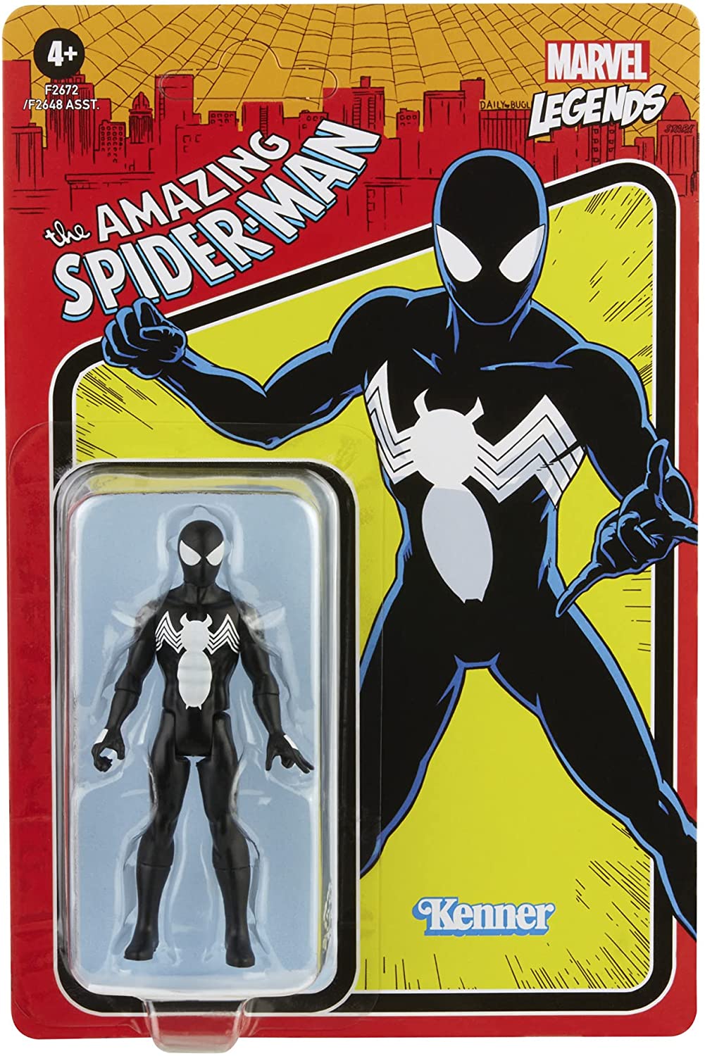 Hasbro Mvl Legends Recollect Retro 23 (Symbiote Spider-Man) Merchandising
