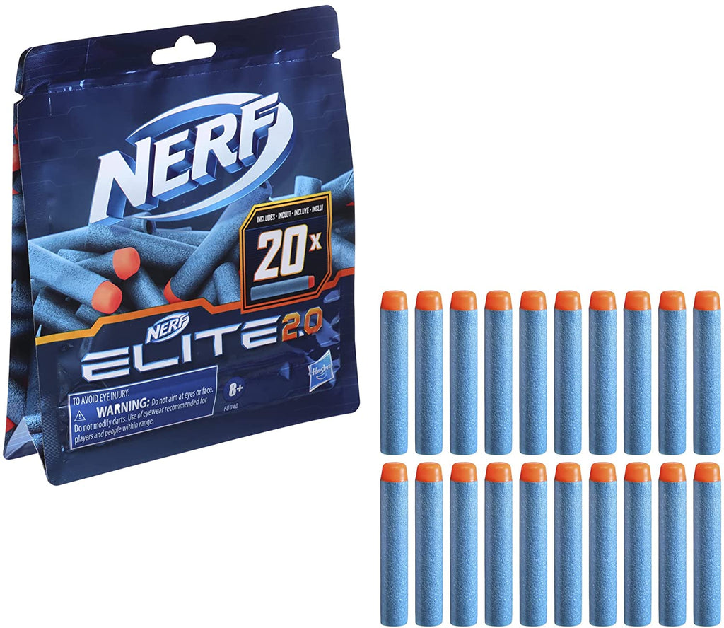 Nerf - elite 2.0 - blaster volt sd -1 - 6 fléchettes nerf