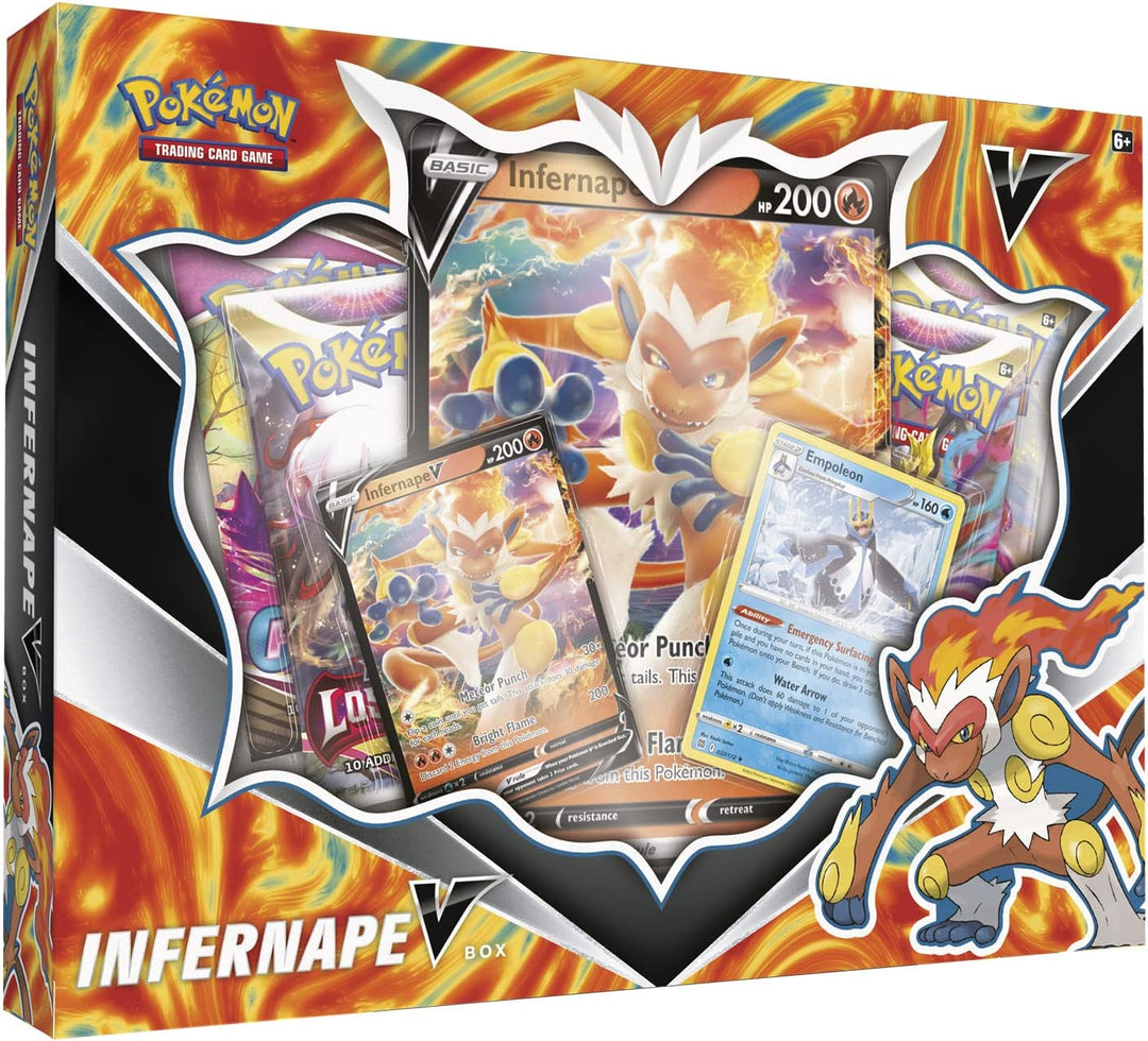 Pokémon TCG Trading Card Game: Infernape V Box - POK85119