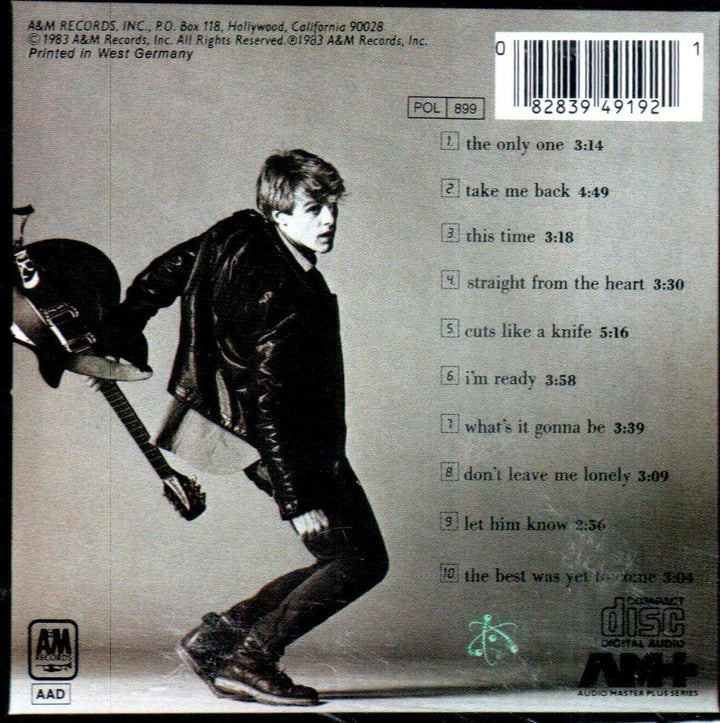 Bryan Adams - Cuts Like A Knife [Audio CD]