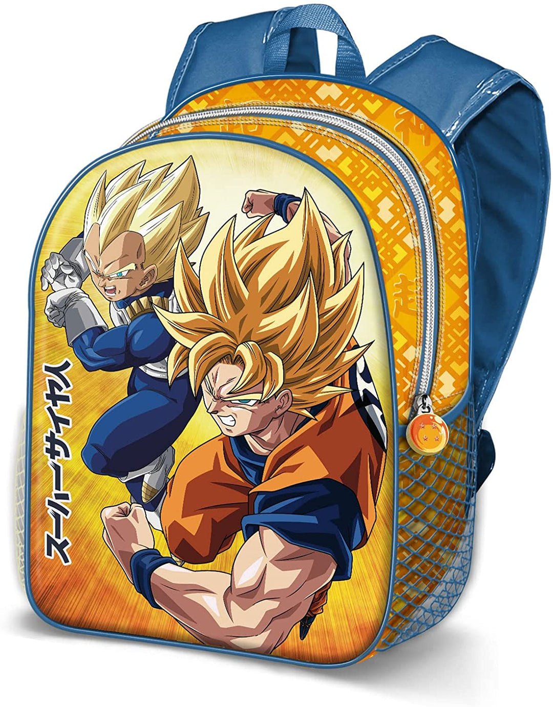 Dragon Ball Partners-Small 3D Backpack, Yellow