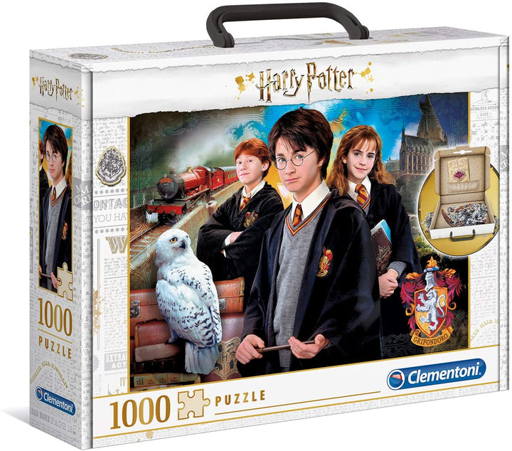 Clementoni 61882 Harry Potter -Jigsaw Potter-1000 Pieces, Jigsaw Puzzle for Adults, Multi-Colour