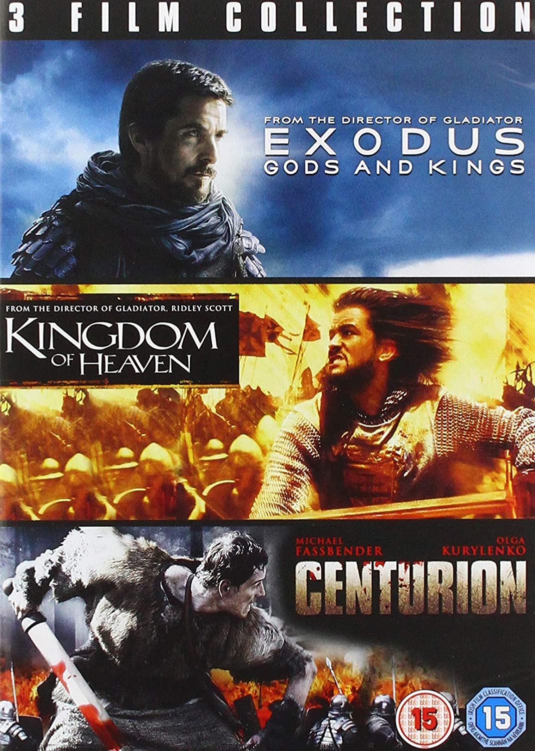 EXODUS/KINGDOM HEAVEN/CENTURION ASDA EXCL TRIPLE - Adventure/Action [DVD]