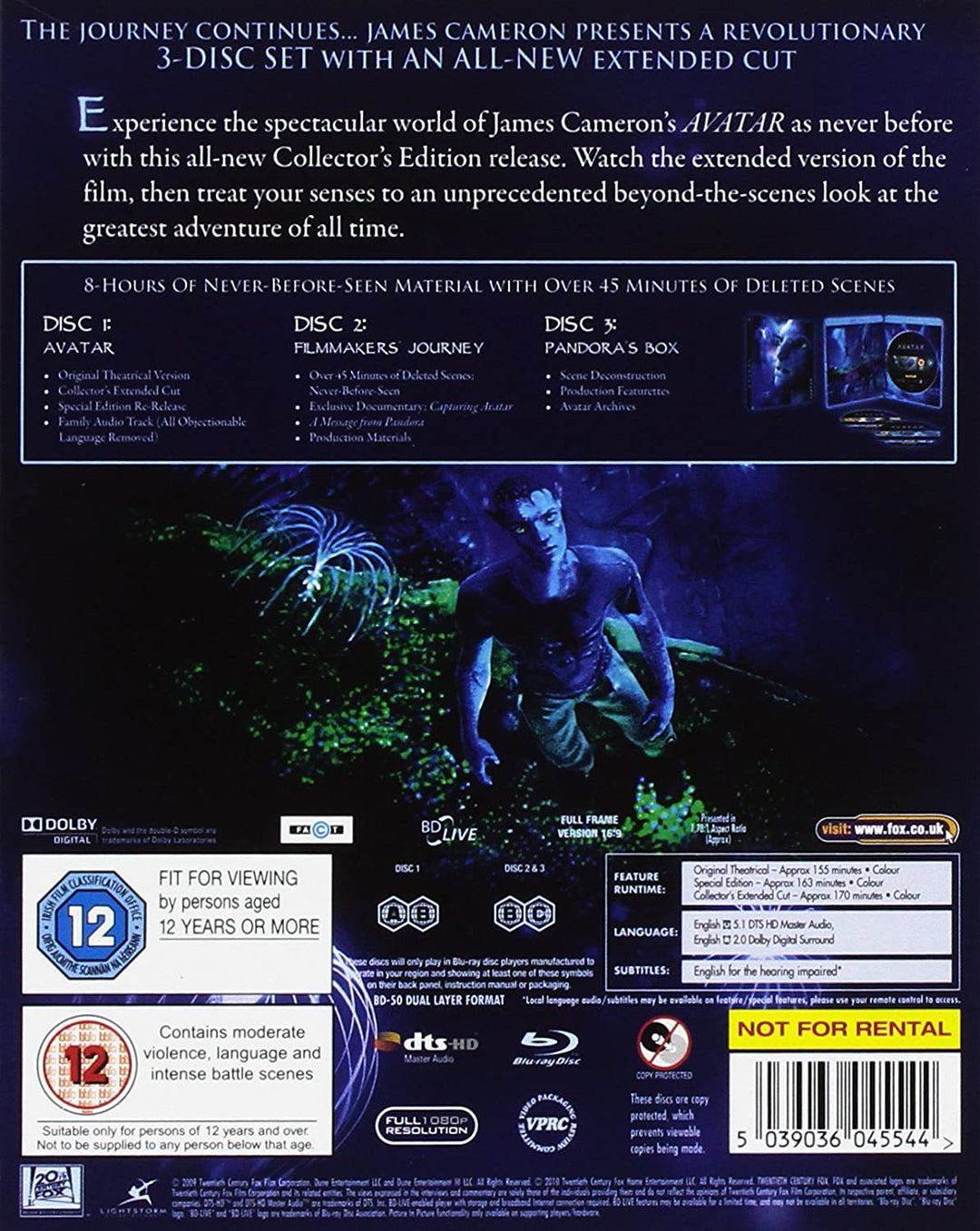 Avatar – Science-Fiction/Action [Blu-Ray]