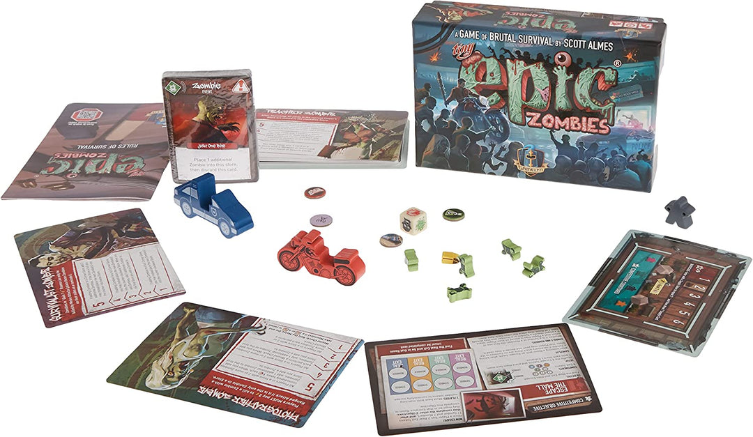 Gamelyn Games GSTGMGTEZ Tiny Epic Zombies, gemischte Farben