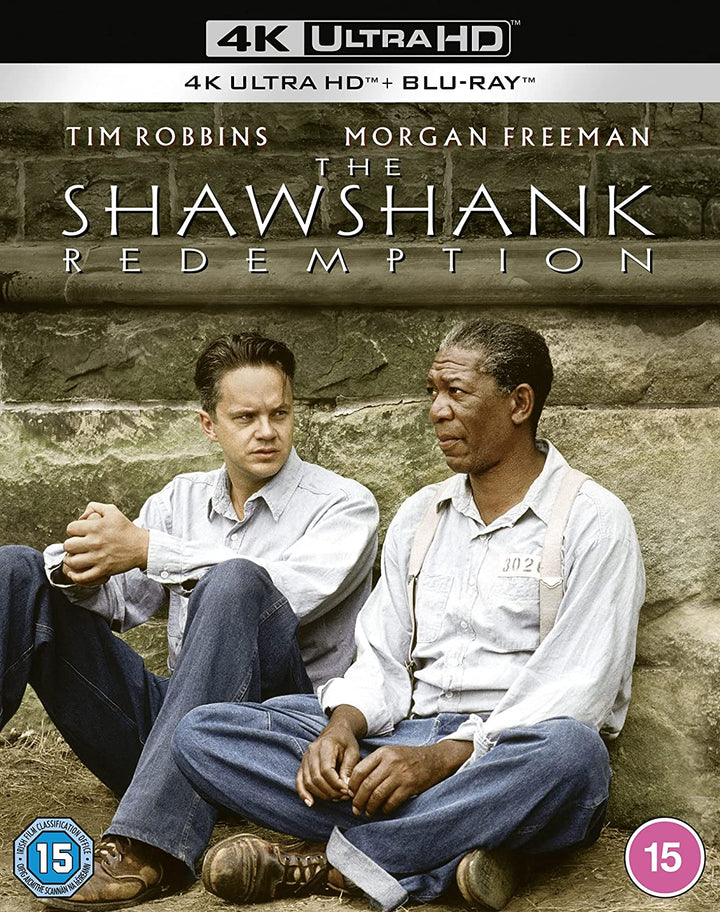 The Shawshank Redemption [4K Ultra HD] [1990] [Region Free] [Blu-ray]