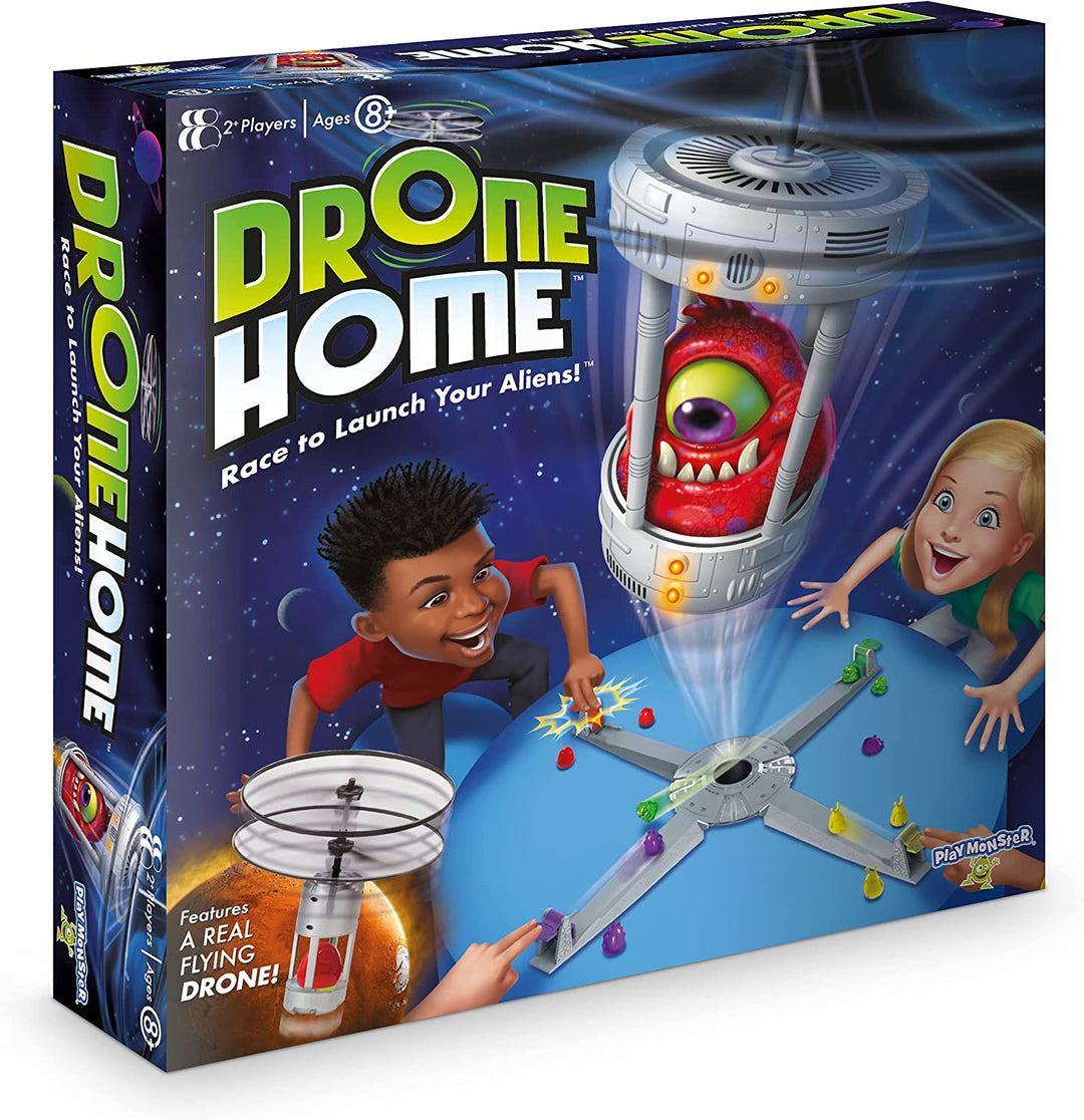 PlayMonster GP009 Home, Kids Game with a Real Flying Drone, Various