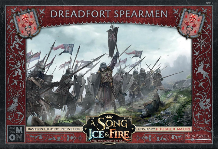 A Song of Ice and Fire Tabletop Miniatures Game Dreadfort Spearmen Unit Box