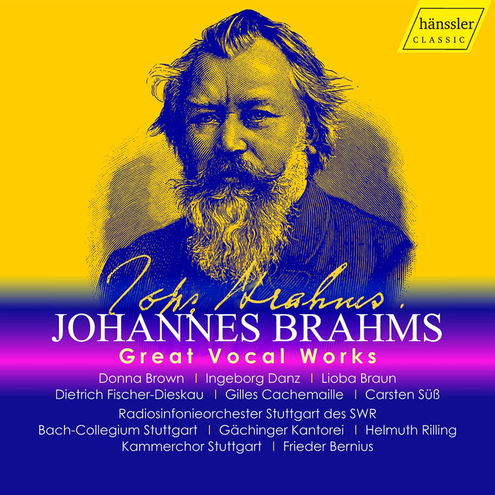 Donna Brown - Brahms: Great Vocal Works [Various] [Hanssler Classic: HC22044] [Audio CD]