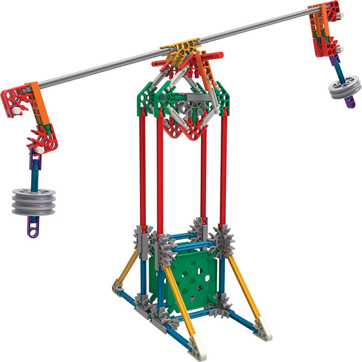 K'Nex 79319 K’NEX STEM Explorations Levers and Pulleys Building Set for Ages 8 and Up Construction Educational Toy, 139 Pieces