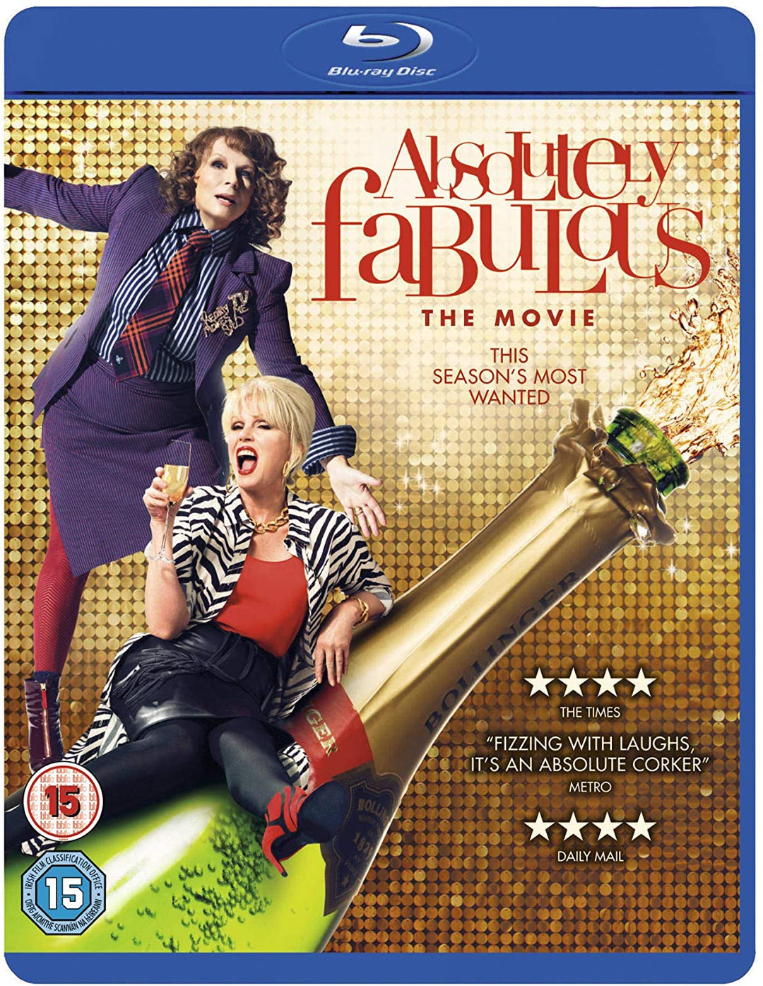 absolutely fabulous: the movie [2017] - Comedy/Crime [Blu-Ray]