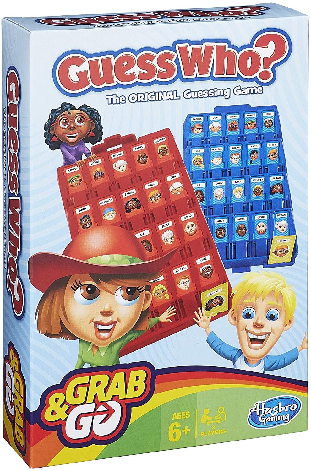 Hasbro Gaming Guess Who? Grab and Go Game - Yachew